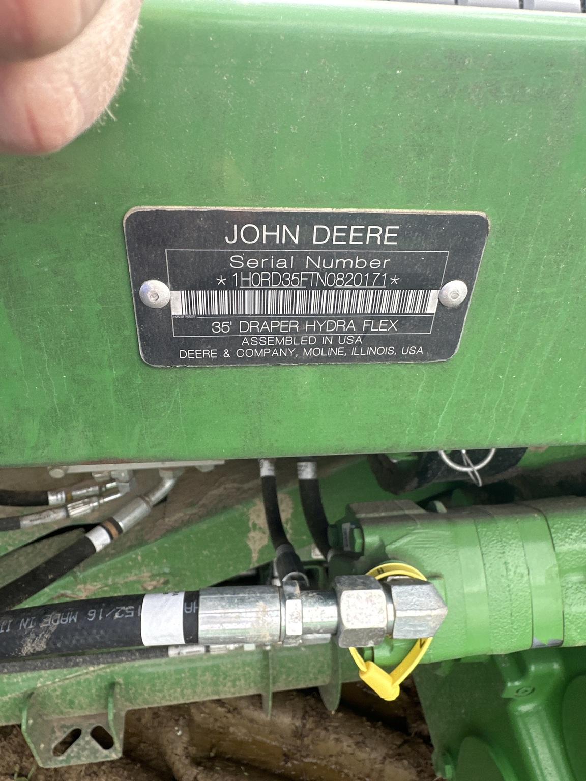 2022 John Deere RD35F