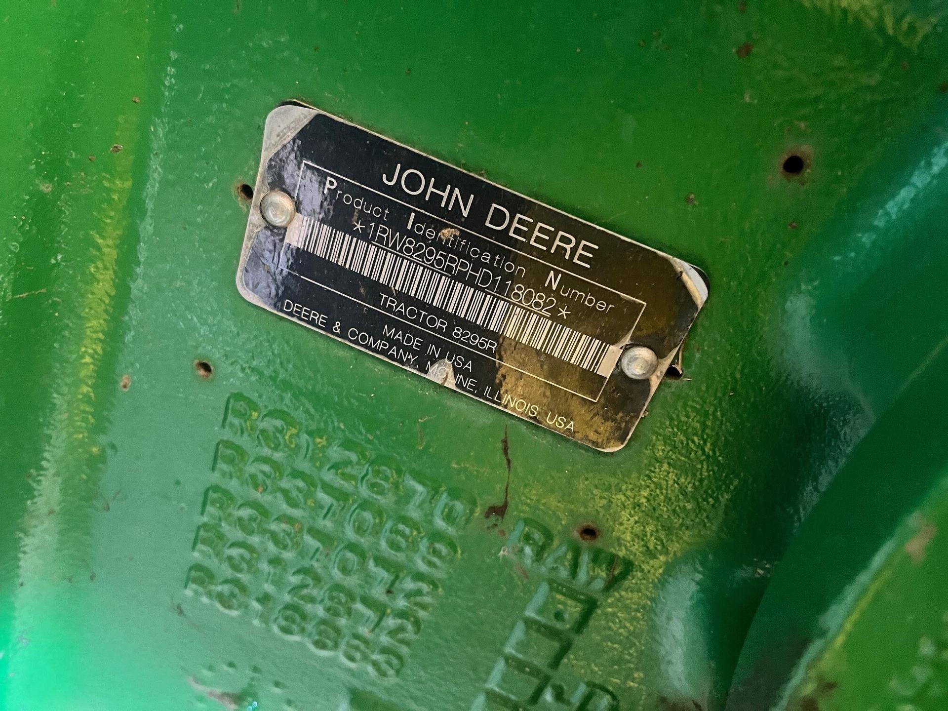 2017 John Deere 8295R Image