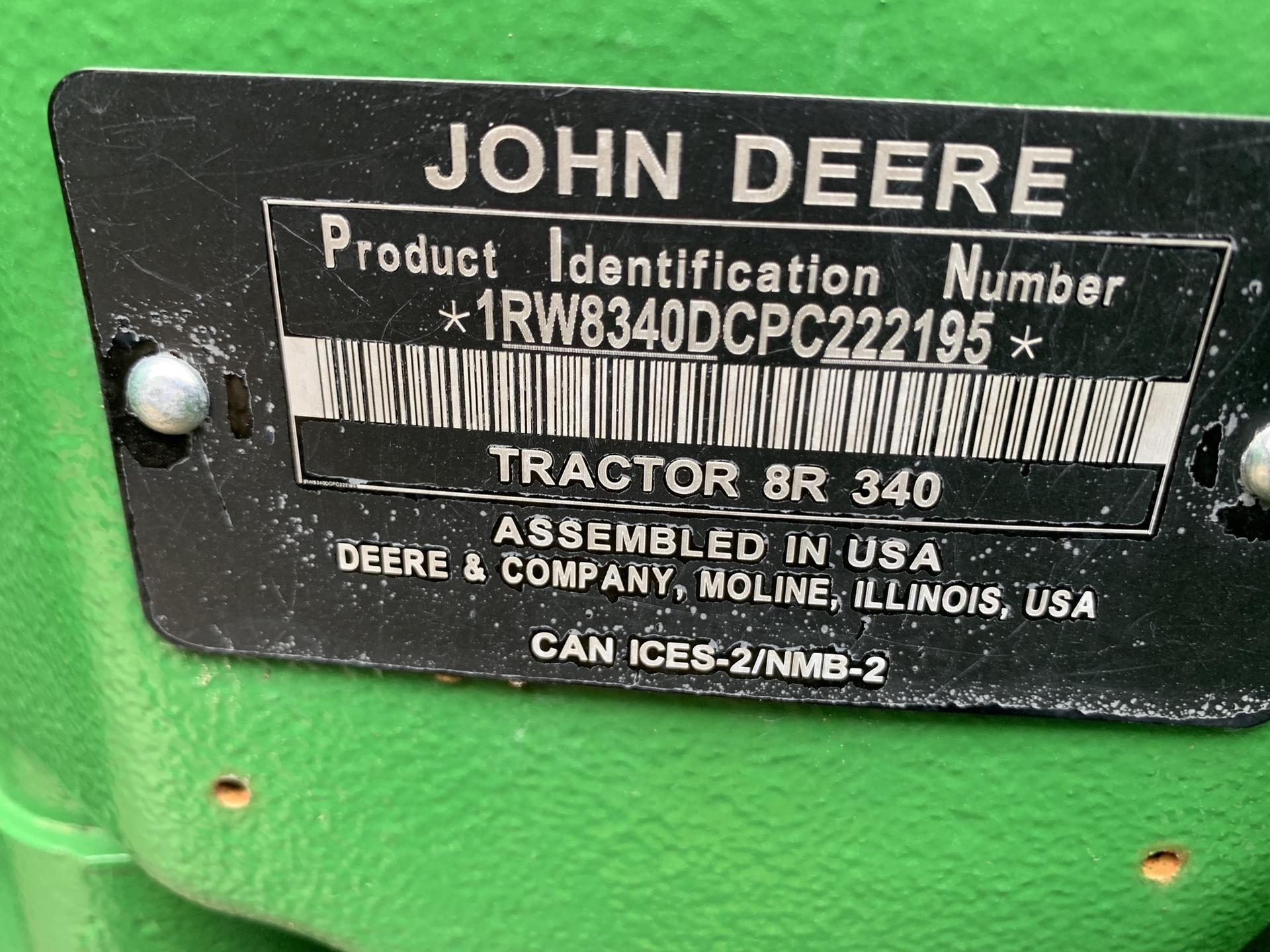 2023 John Deere 8R 340