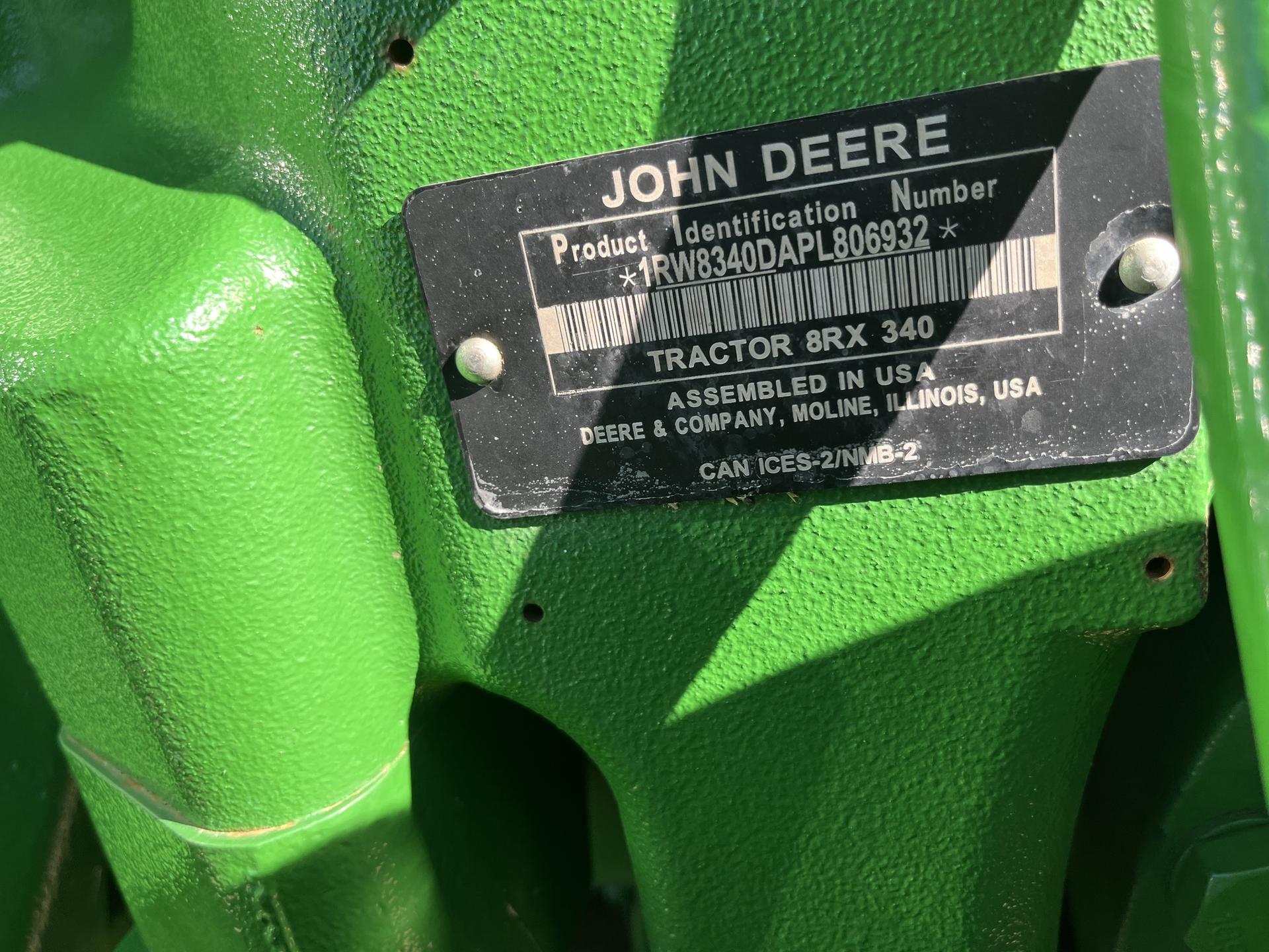 2023 John Deere 8RX 340