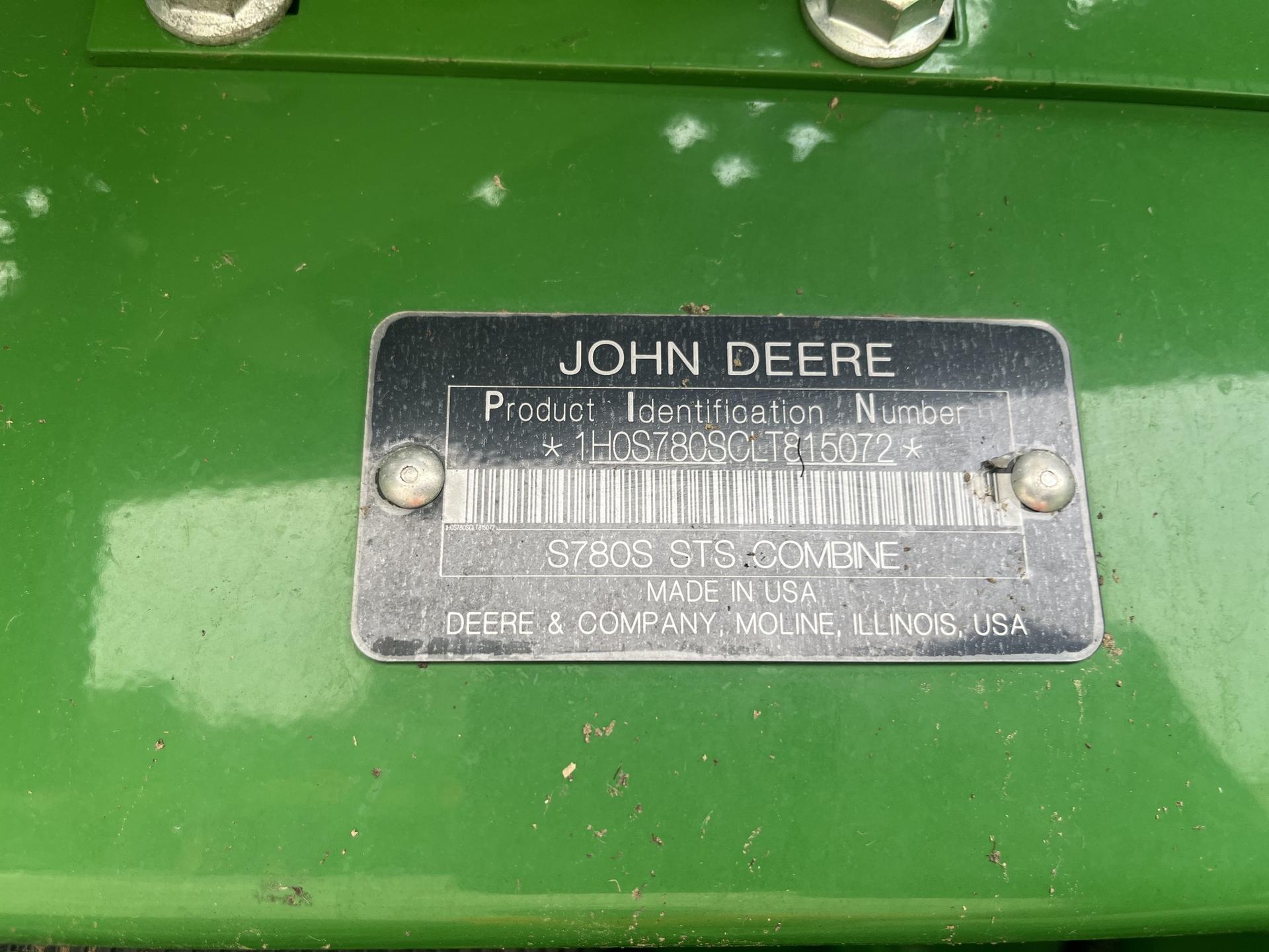 2020 John Deere 740FD