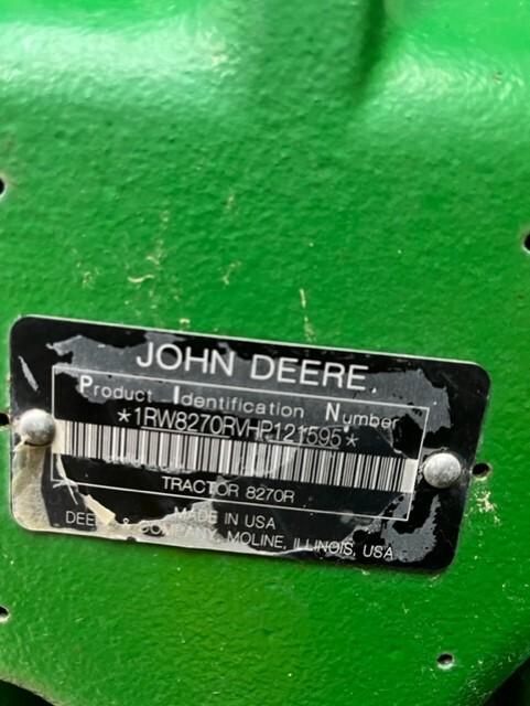 2018 John Deere 8270R Image