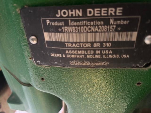 2023 John Deere 8R 310 Image