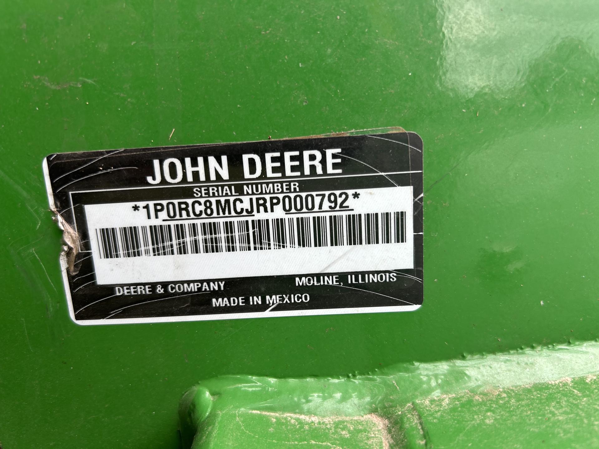 2024 John Deere RC8M