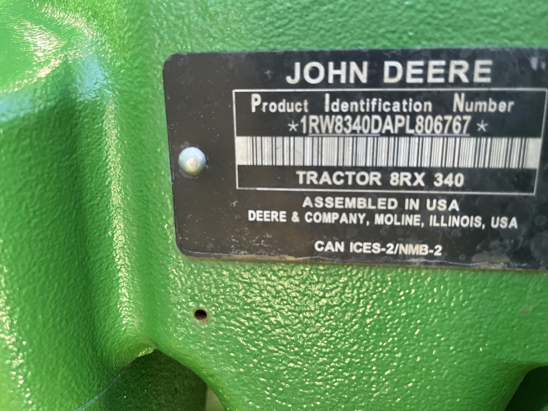 2023 John Deere 8RX 340