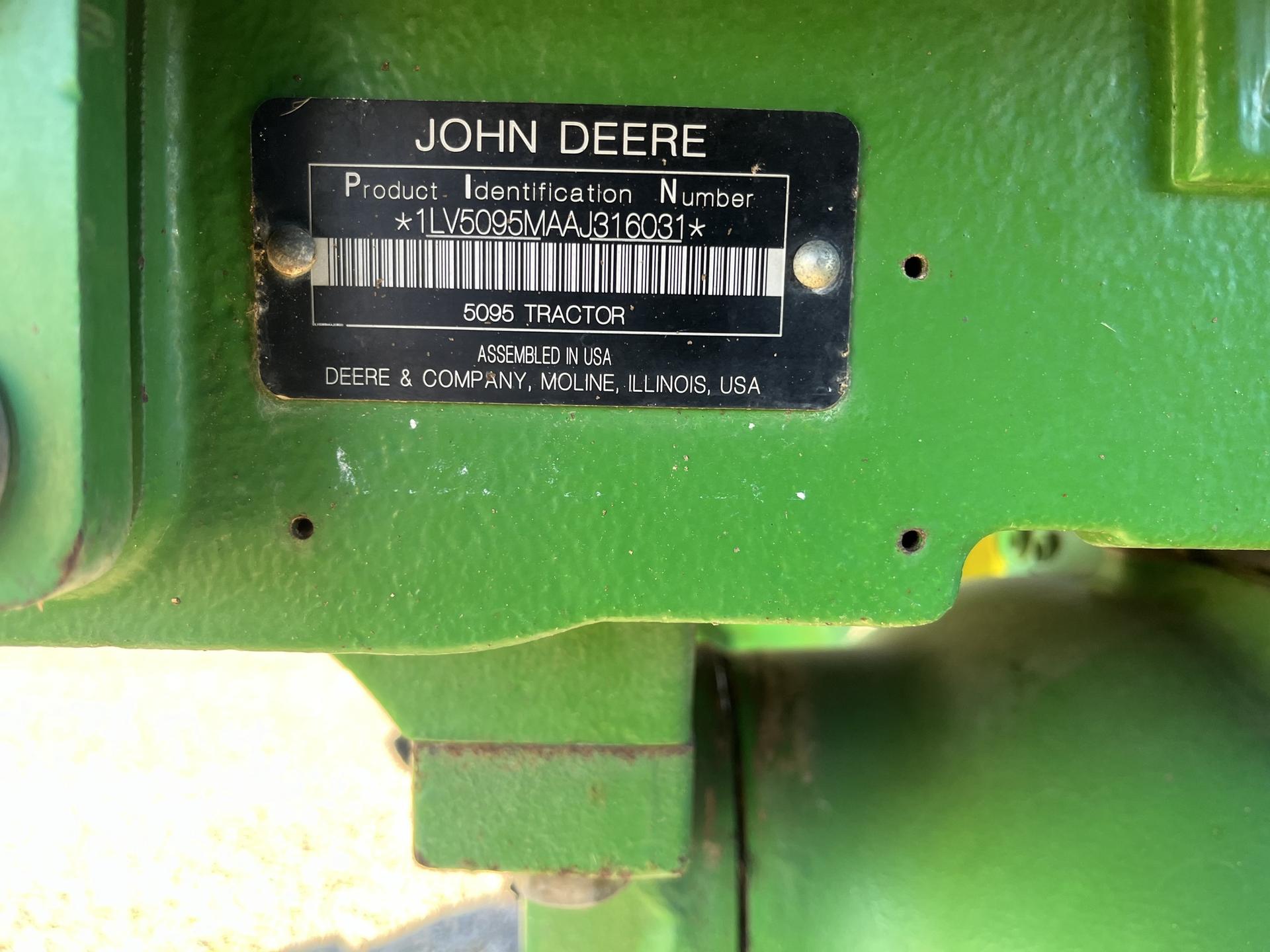 2010 John Deere 5095M