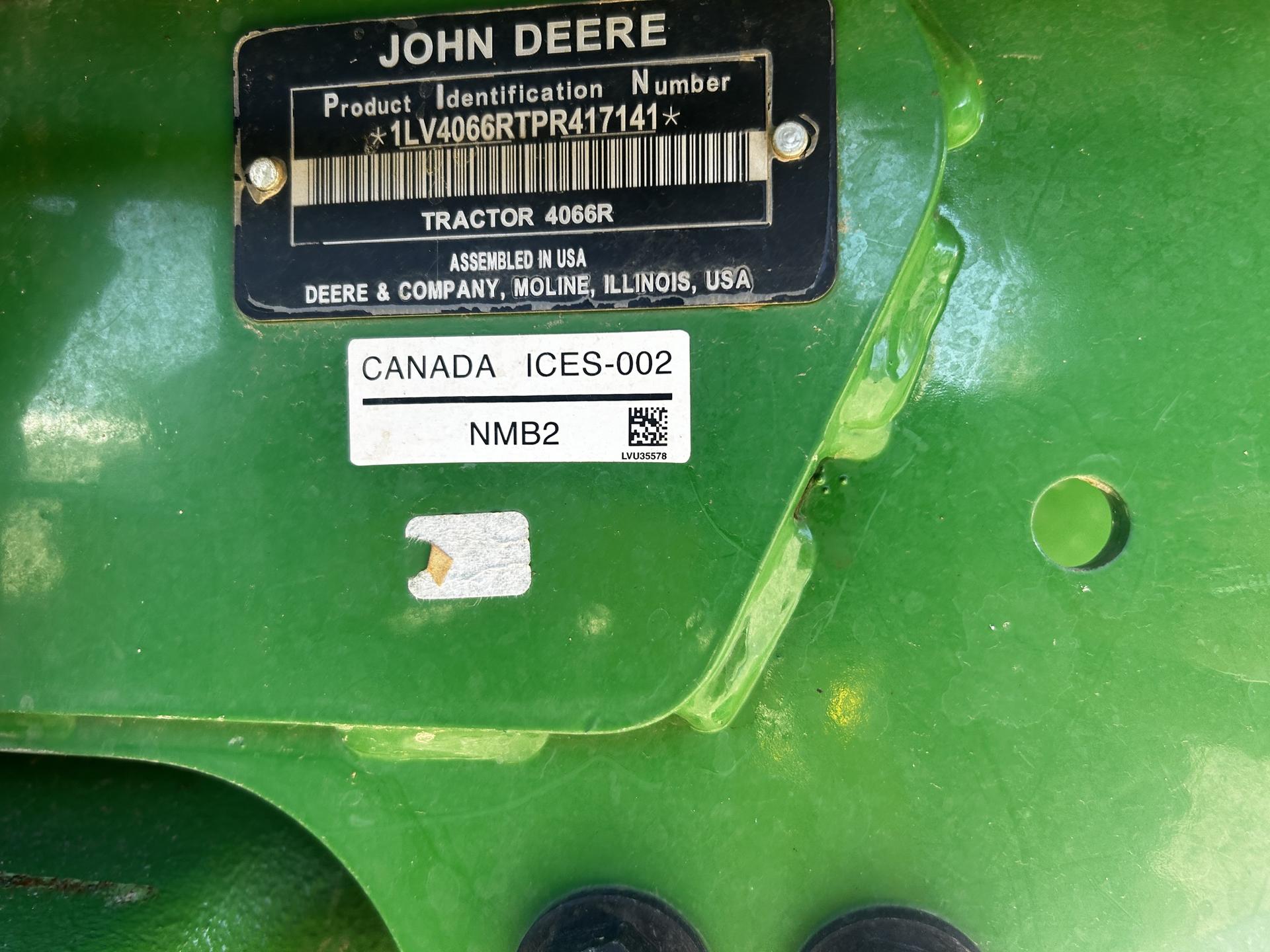 2024 John Deere 4066R Image