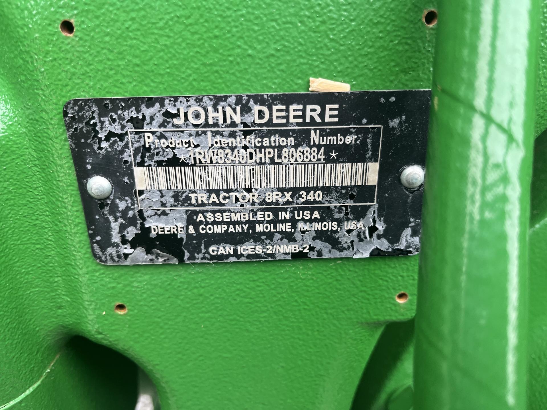 2023 John Deere 8RX 340 Image