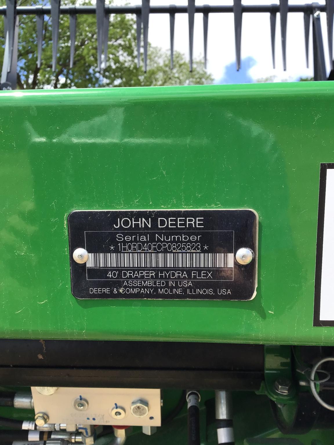 2023 John Deere RD40F
