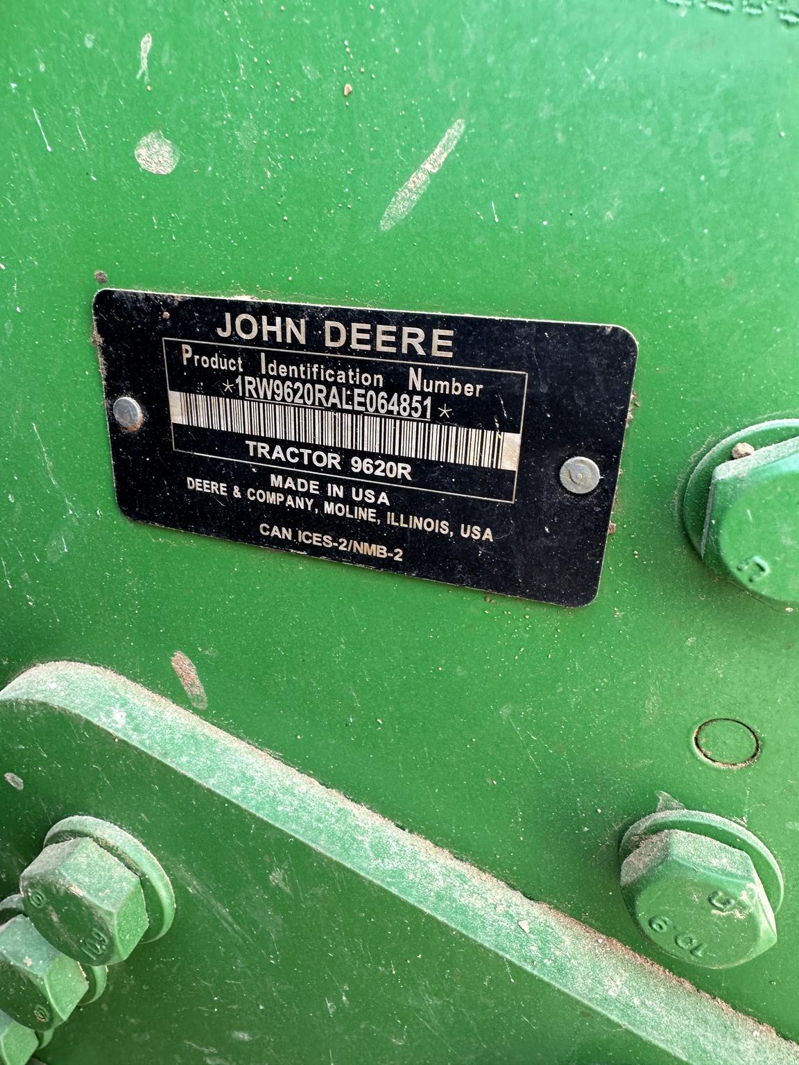2020 John Deere 9620R