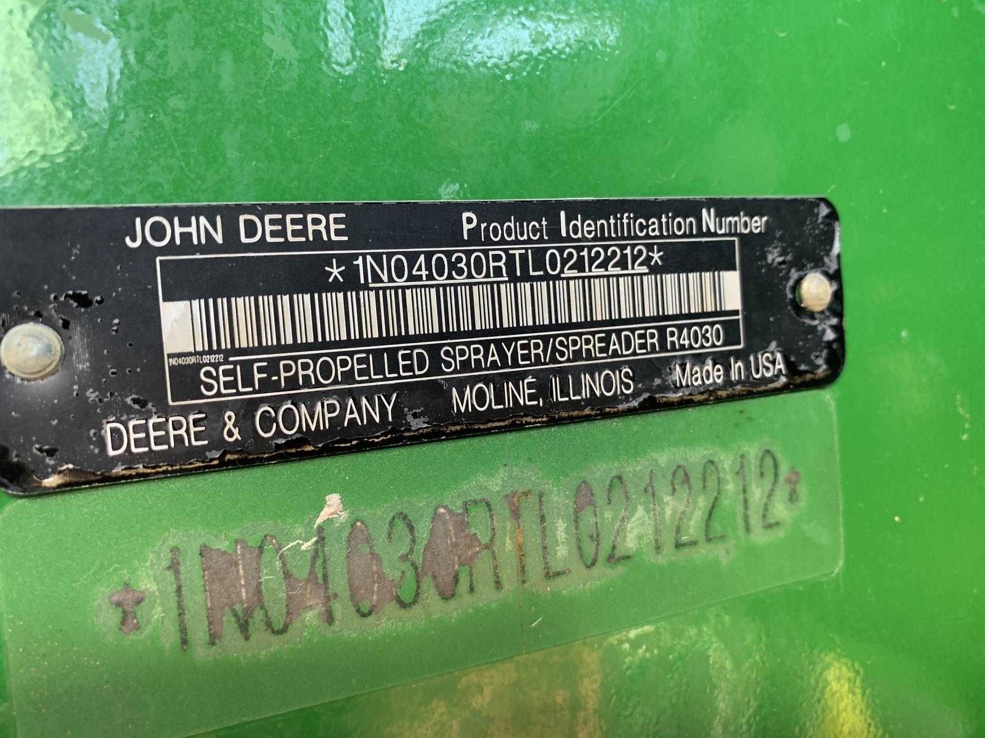 2021 John Deere R4030