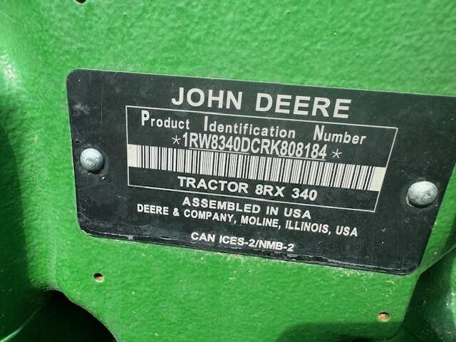 2024 John Deere 8RX 340