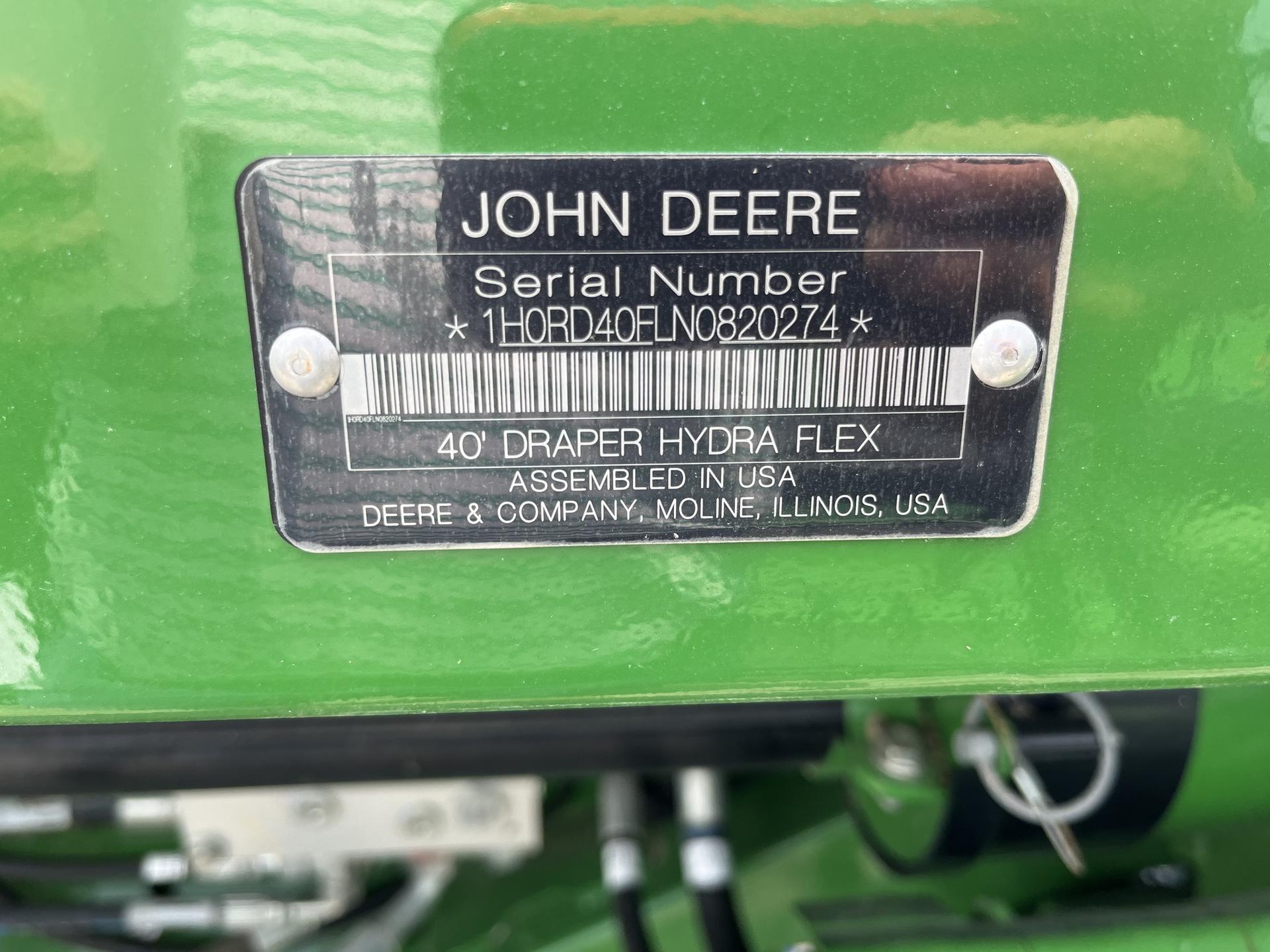 2022 John Deere RD40F