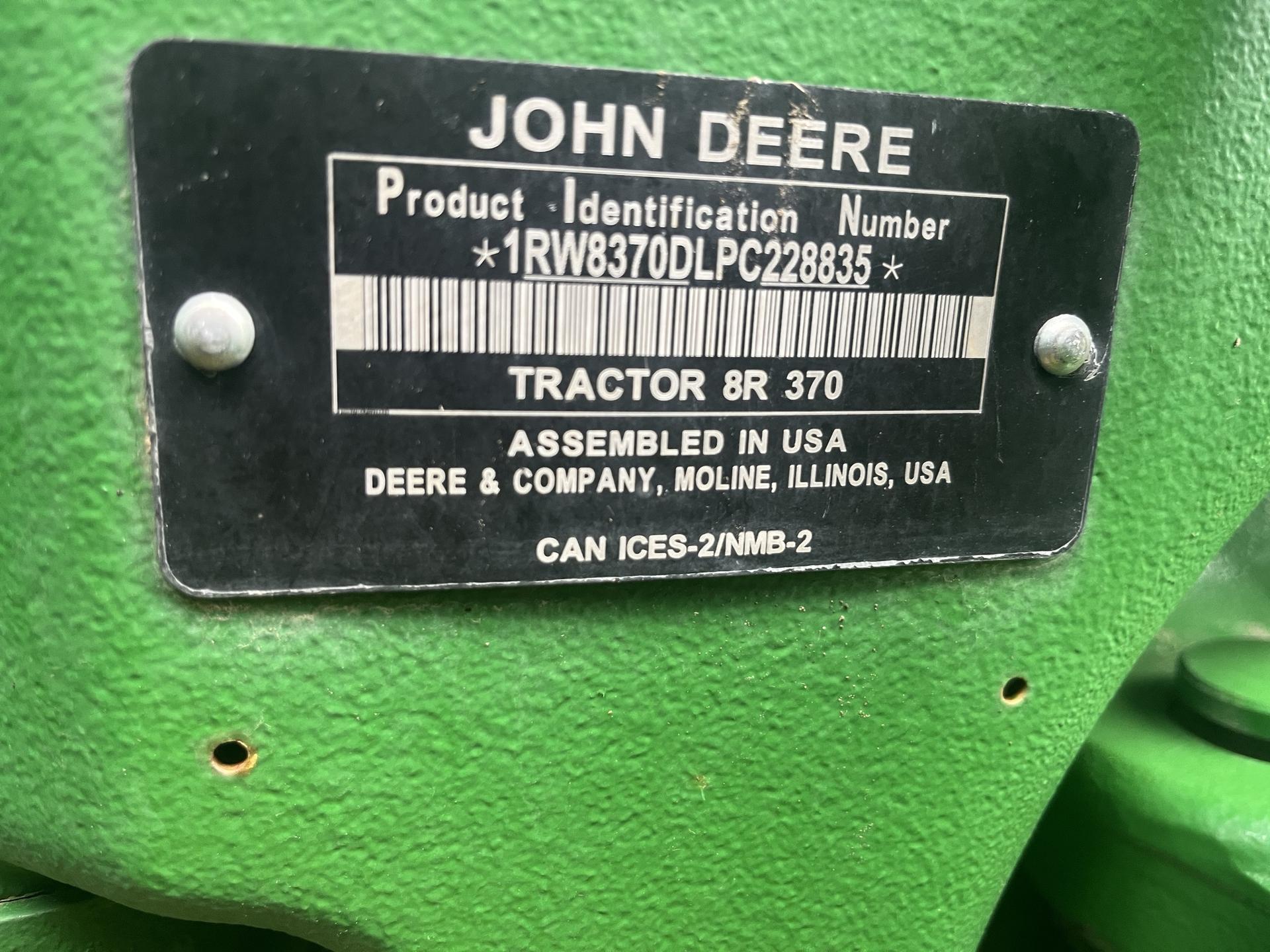 2023 John Deere 8R 370 Image