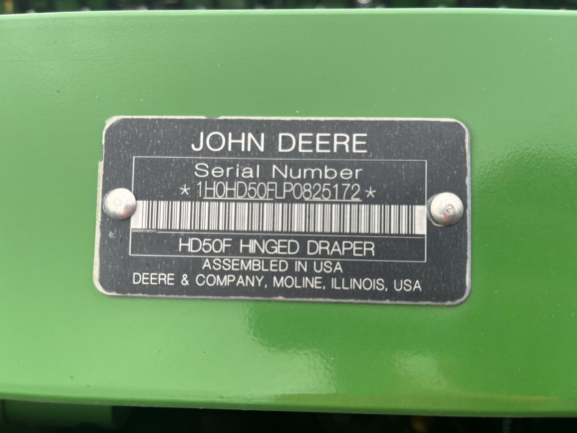 2023 John Deere HD50F