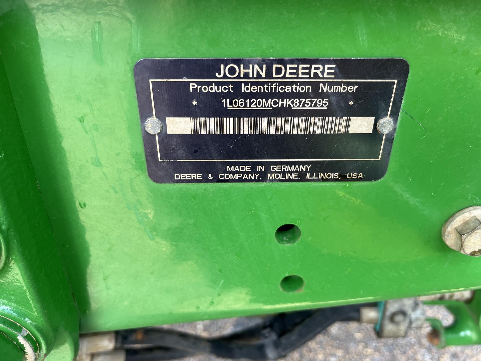 2017 John Deere 6120M Image