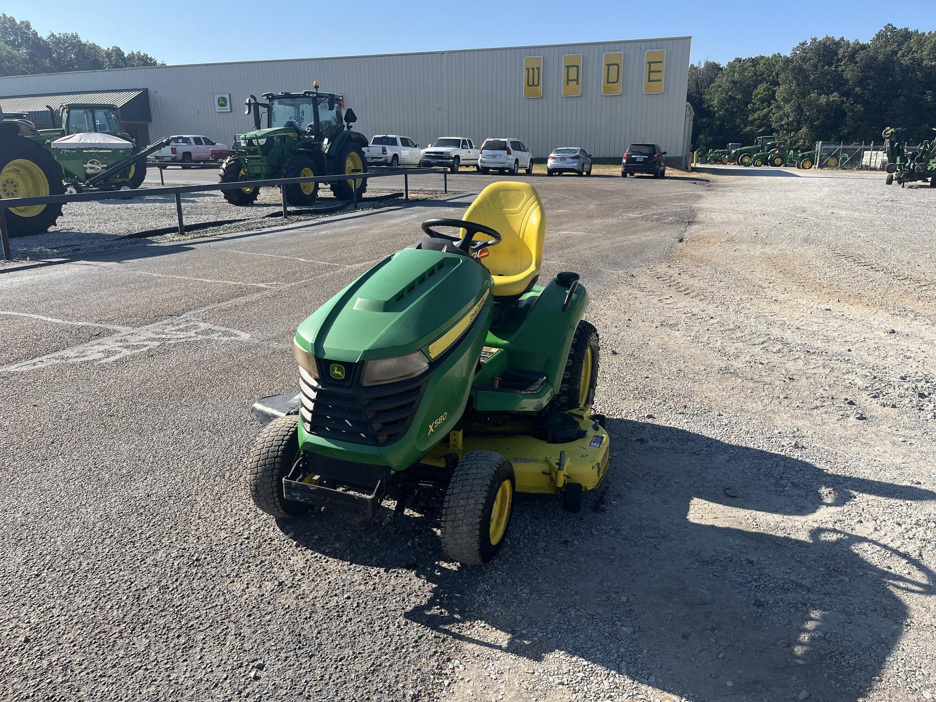 2018 John Deere X580