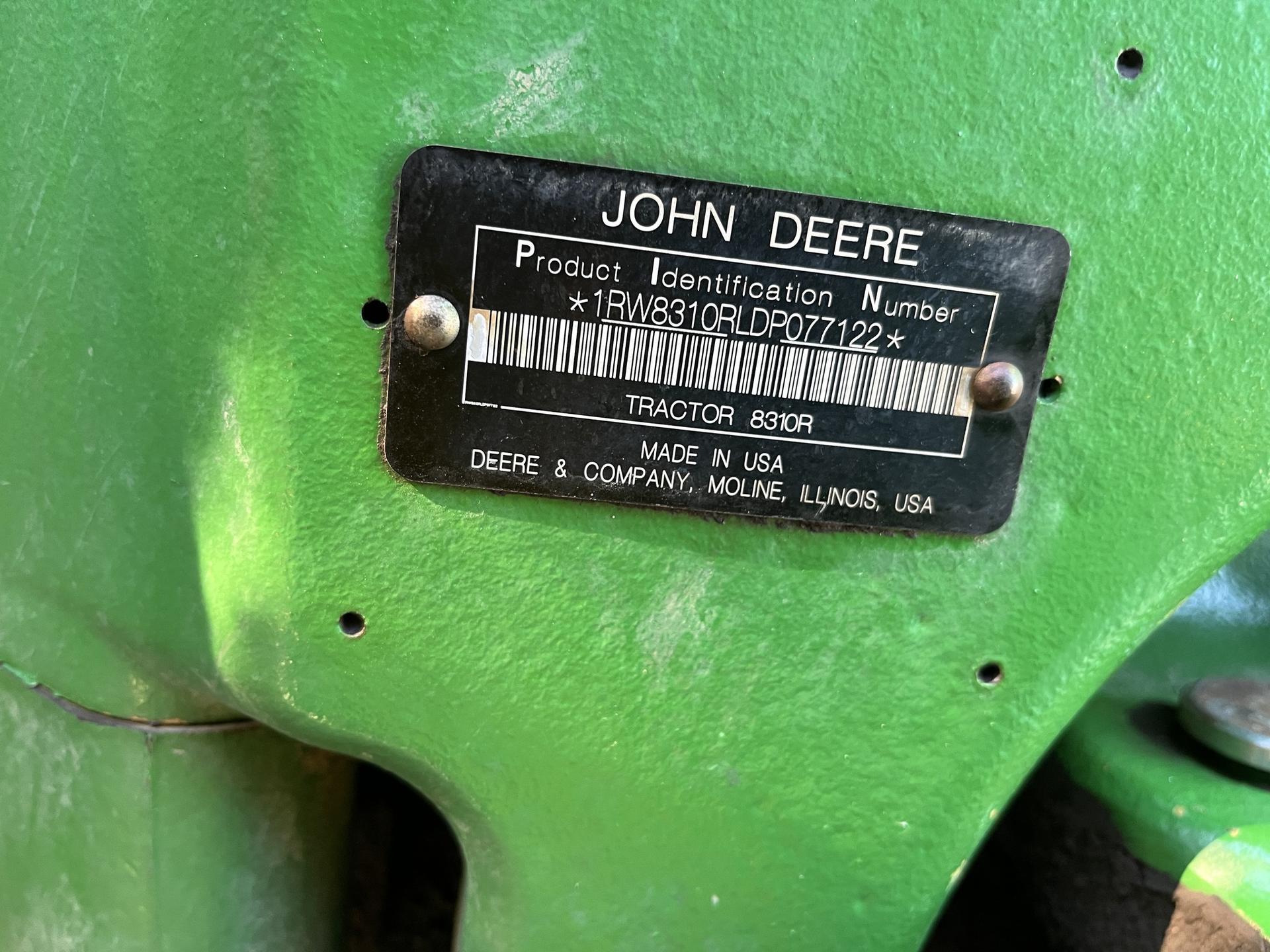 2013 John Deere 8310R