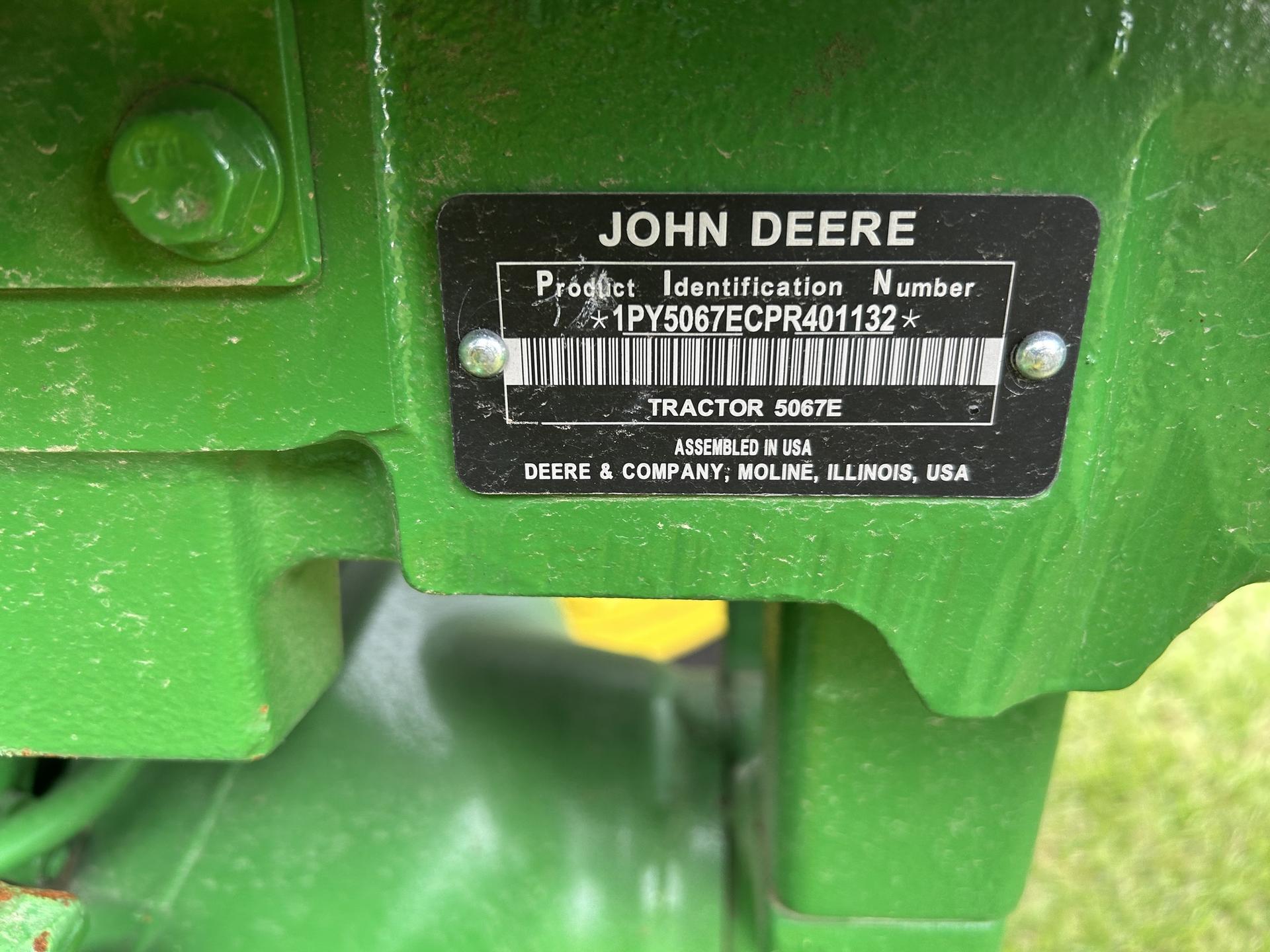 2024 John Deere 5067E