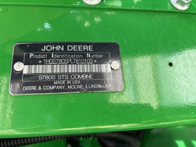 2019 John Deere S790