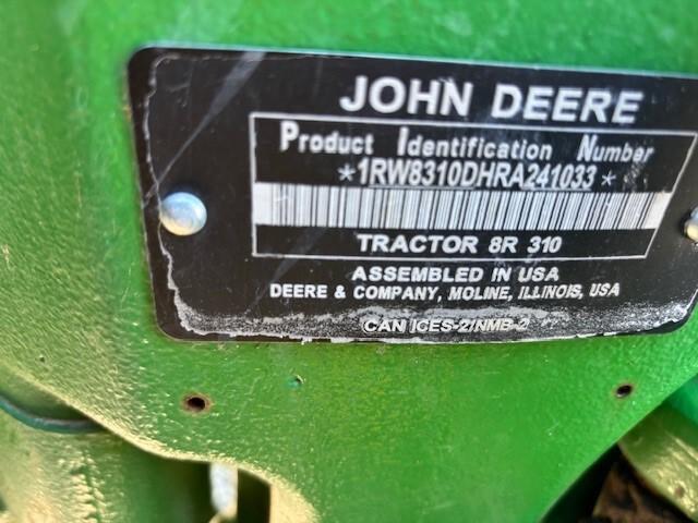 2024 John Deere 8R 310