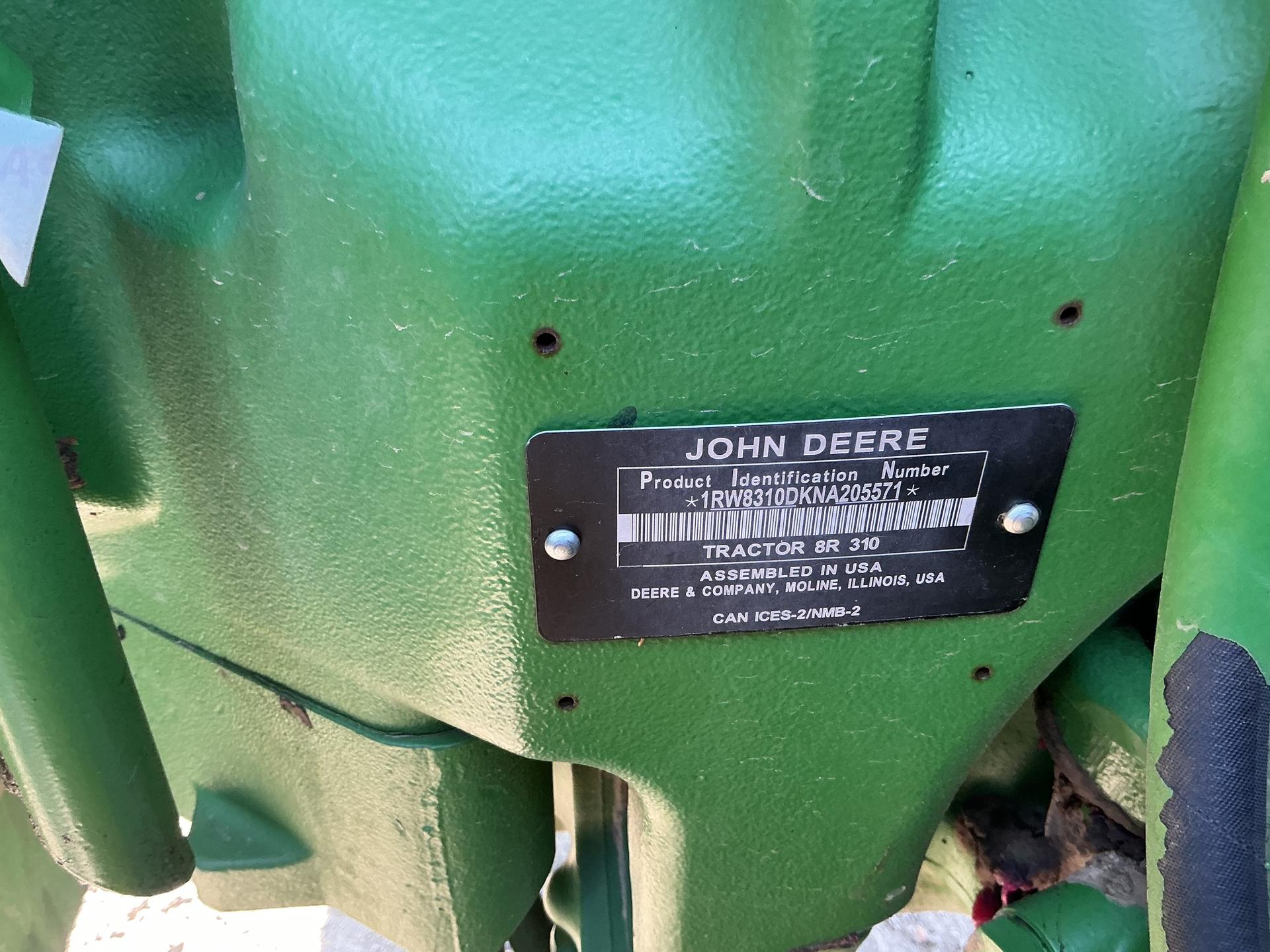 2022 John Deere 8R 310 Image