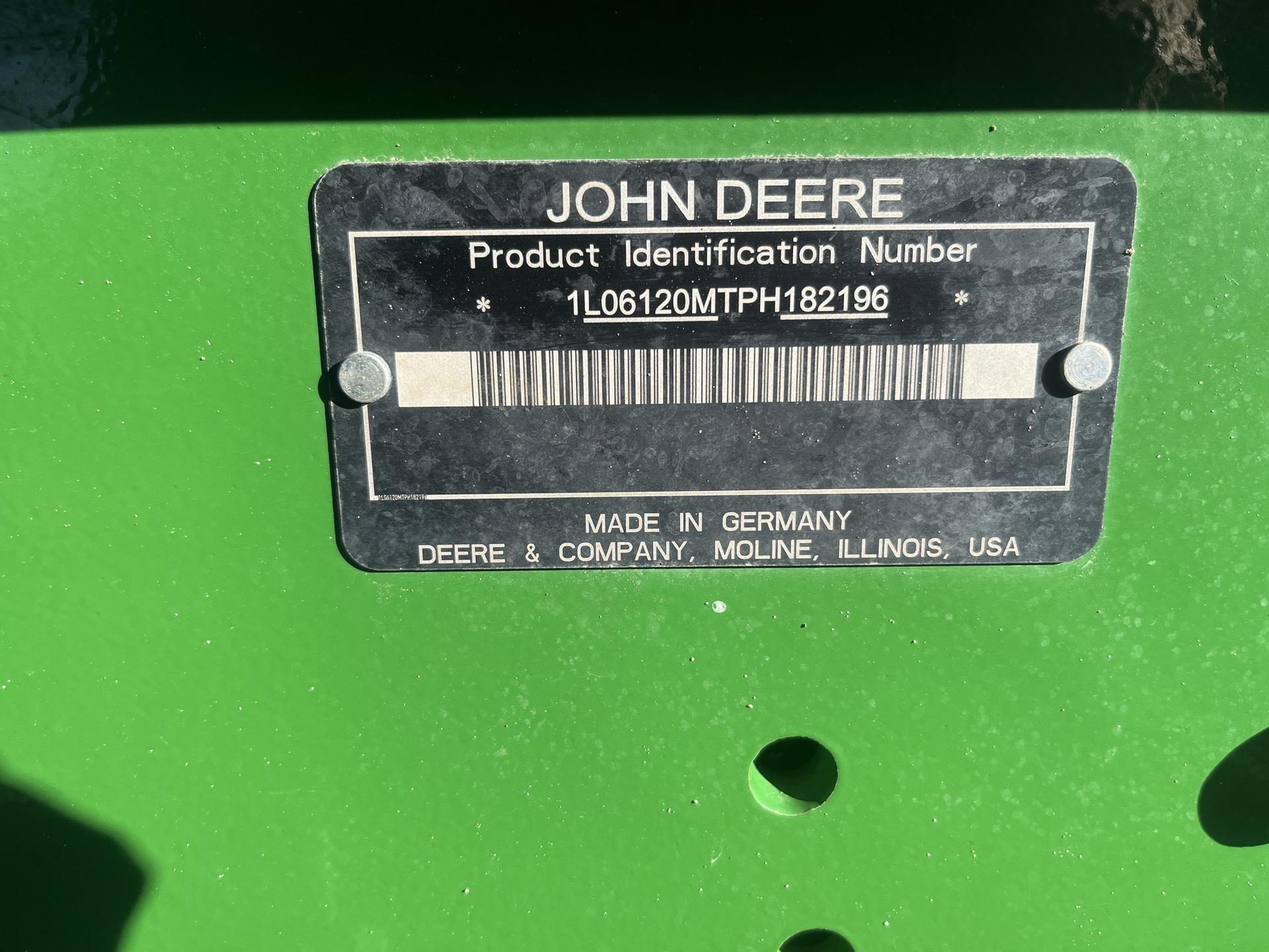 2023 John Deere 6120M