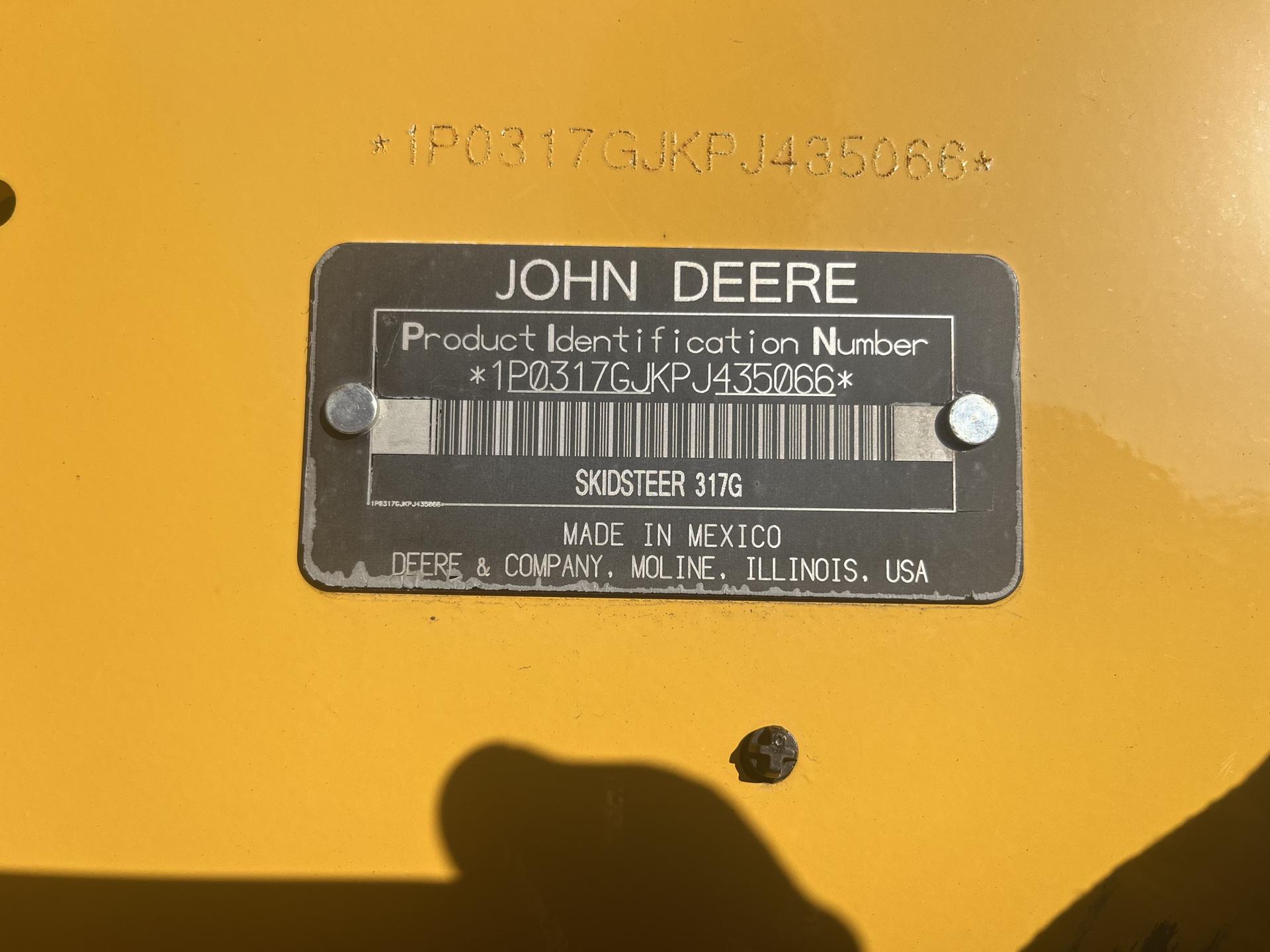 2023 John Deere 317G Image