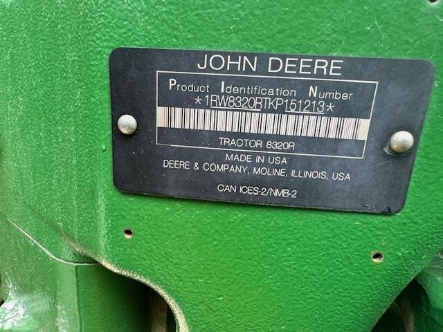 2020 John Deere 8320R