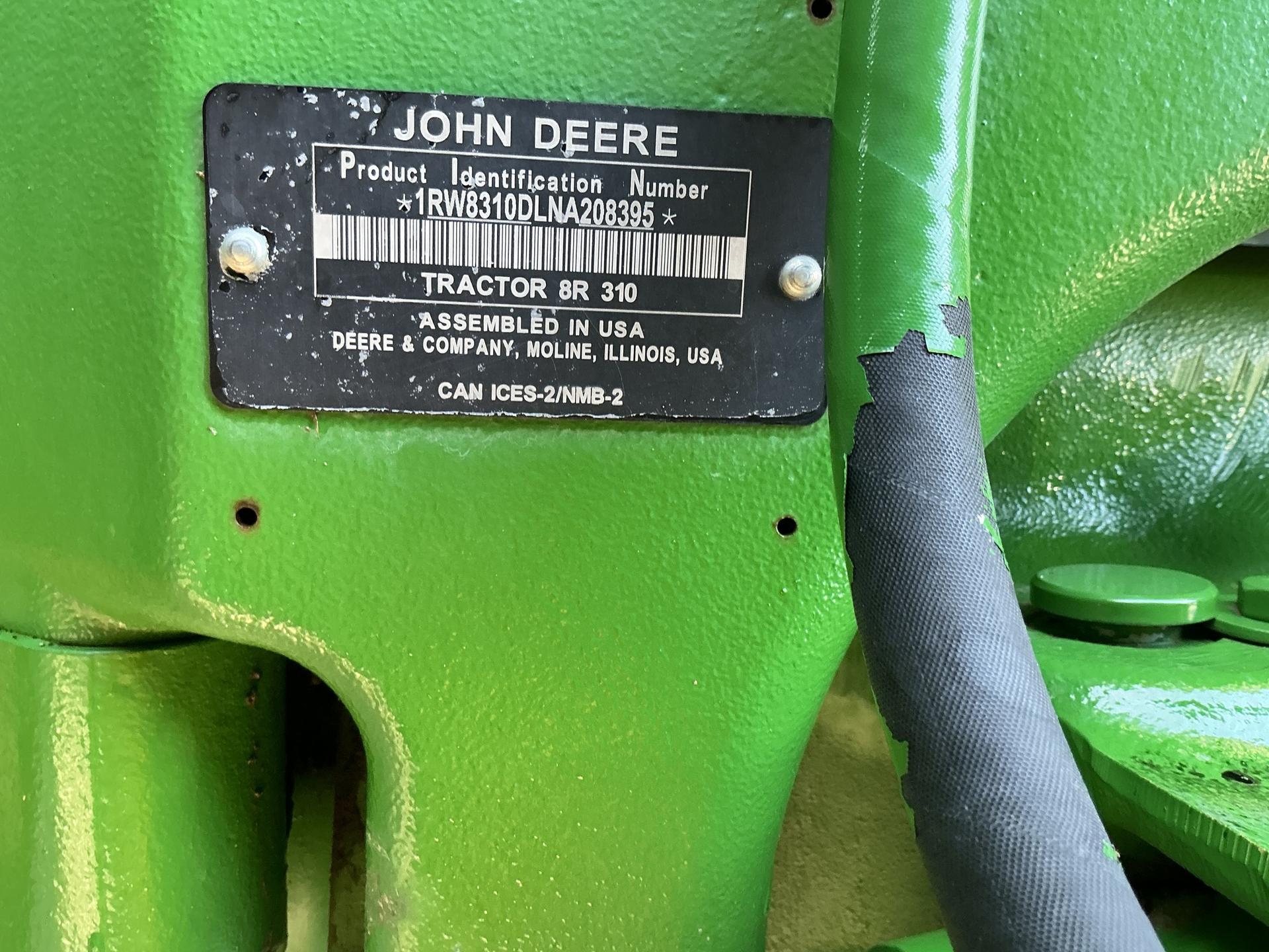 2022 John Deere 8R 310 Image