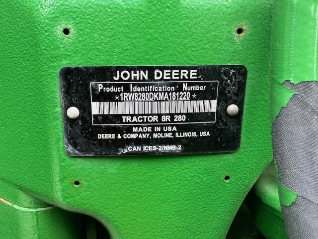 2021 John Deere 8R 280