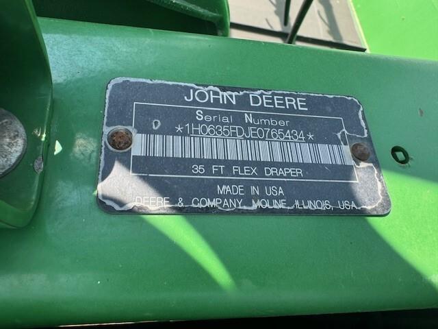 2014 John Deere 635FD