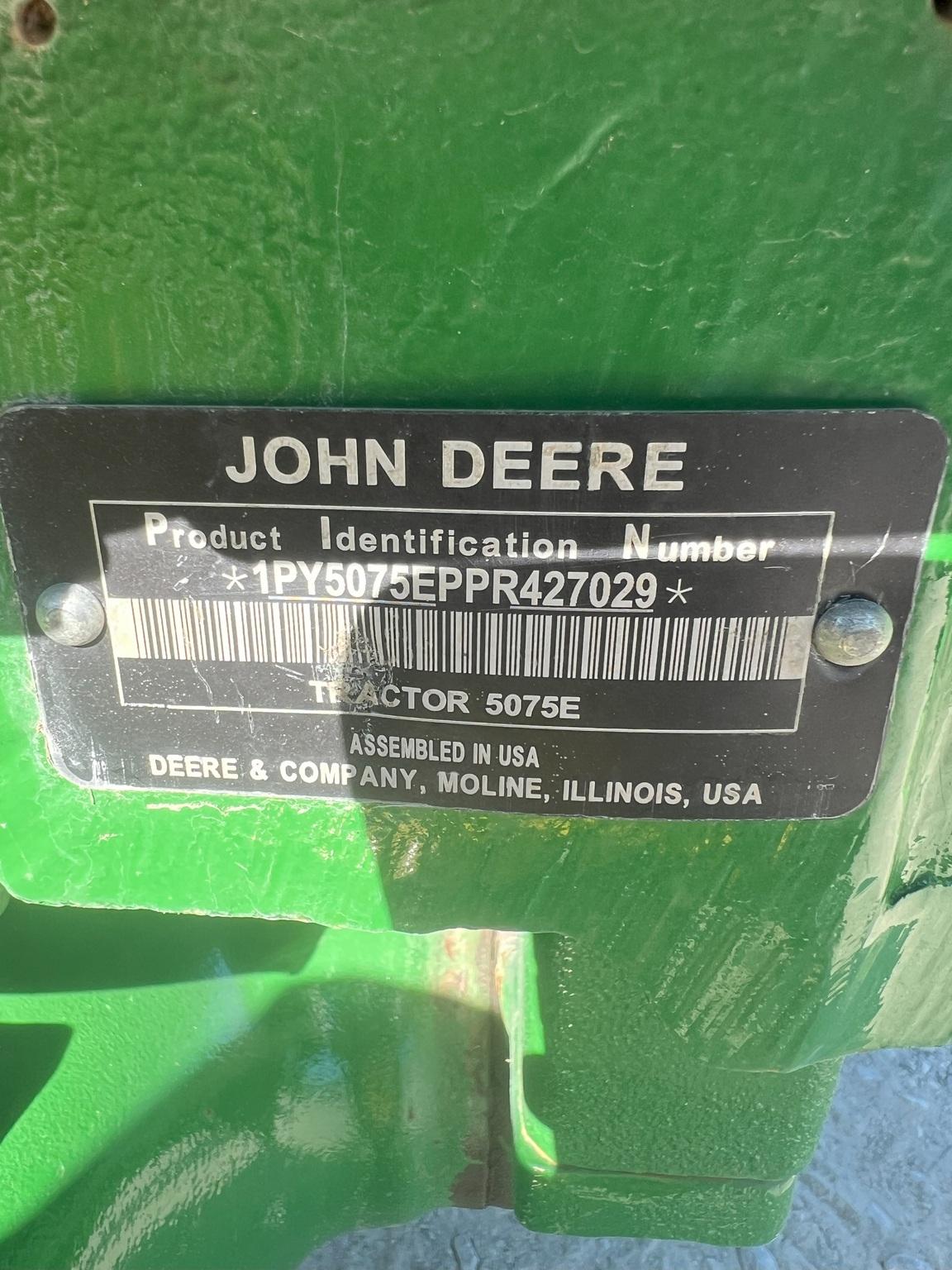 2024 John Deere 5075E Image