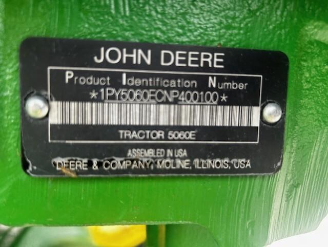 2023 John Deere 5060E