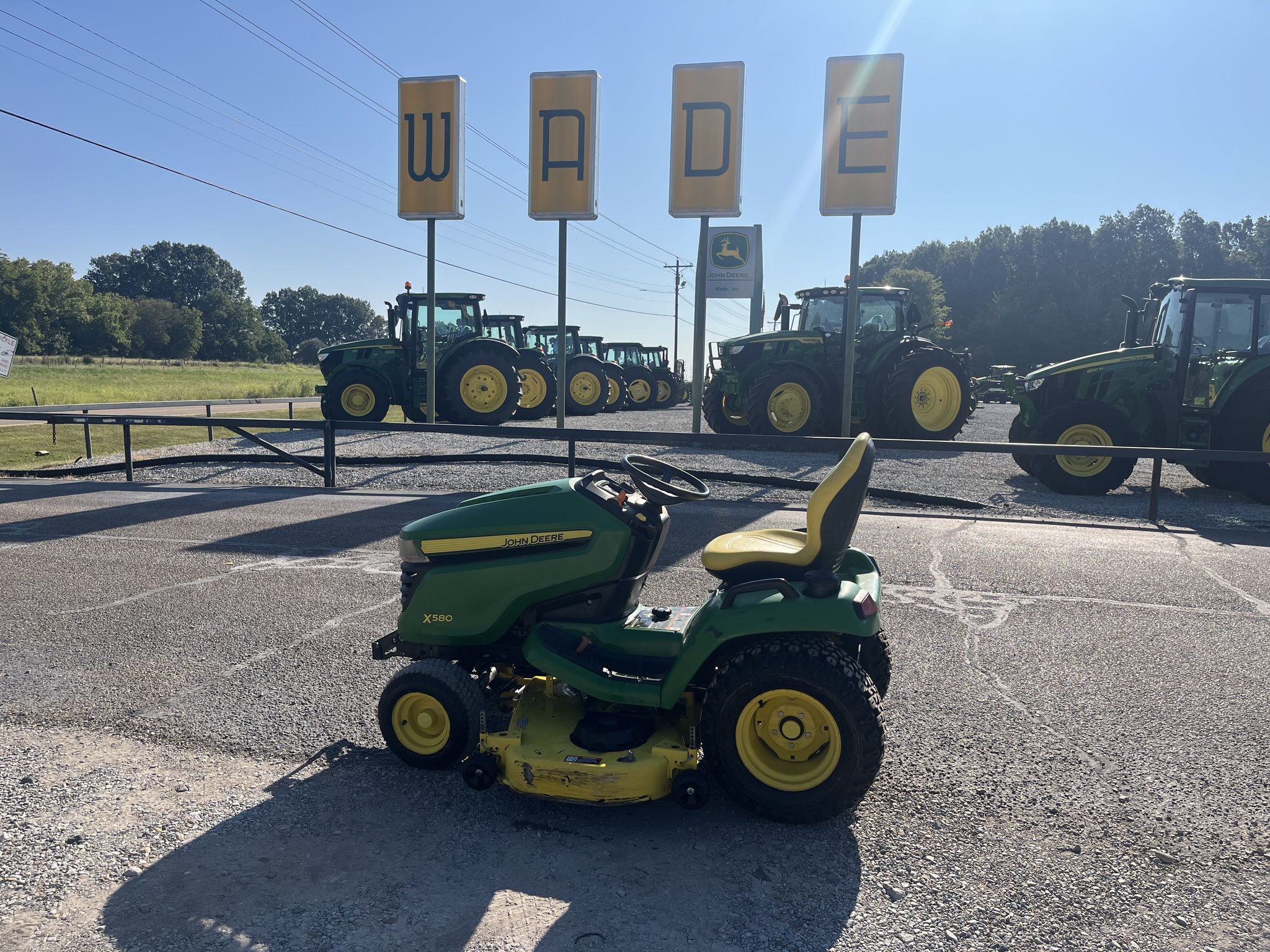 2018 John Deere X580